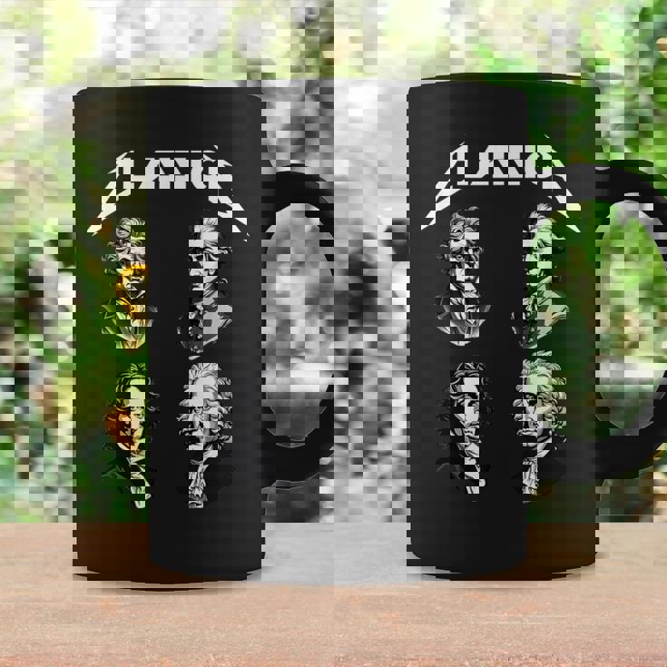 バッハ ベートーヴェン ショパン モーツァルト 面白い クラシック音楽 作曲家 コーヒーマグ ギフトのアイデア