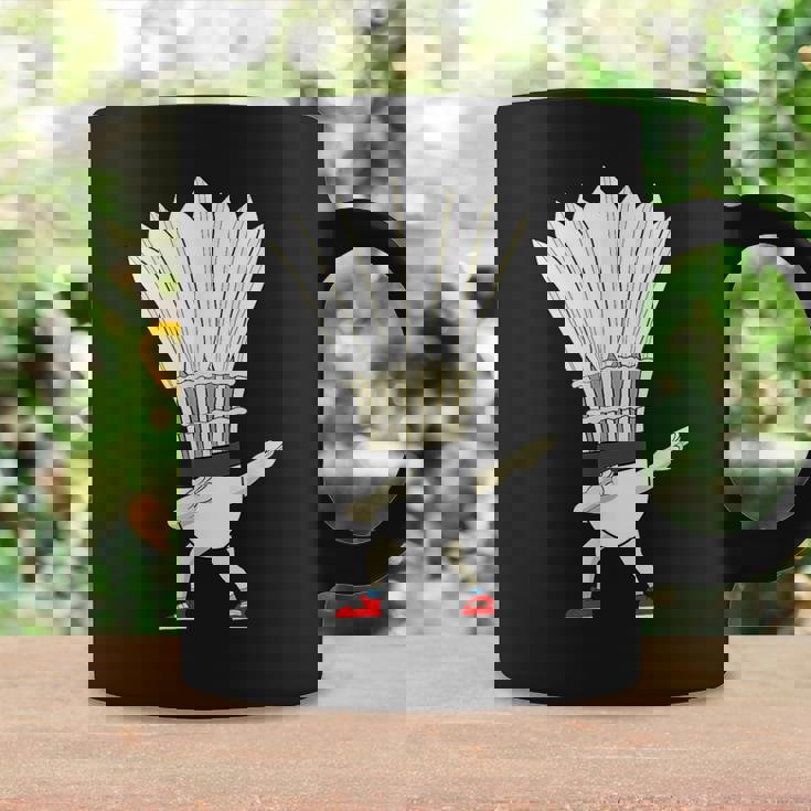 バドミントン ダビングシャトルコック バーディーボーイ バドミントン コーヒーマグ ギフトのアイデア