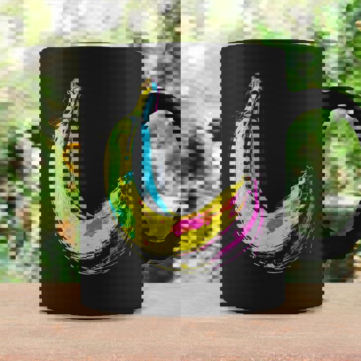 バナナ フルーツ モチーフ イラスト アート バナナ コーヒーマグ ギフトのアイデア