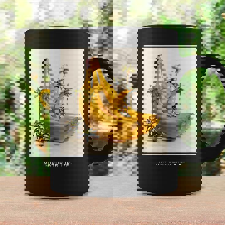 バナナの波はよく滑る コーヒーマグ ギフトのアイデア