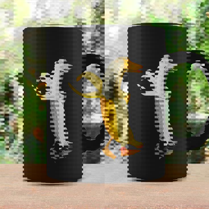 バナナアヒル。おかしいから人形の動物 コーヒーマグ ギフトのアイデア