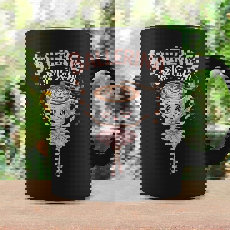 バレリーナ カプチーナ 気まぐれなミームtシャツ コーヒーマグ ギフトのアイデア