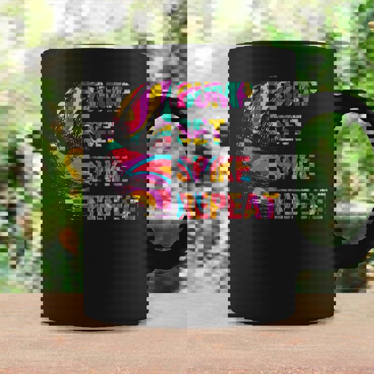 バレーボール バンプセット スパイク ラインマン ビーチ バレースポーツ アスリート コーヒーマグ ギフトのアイデア