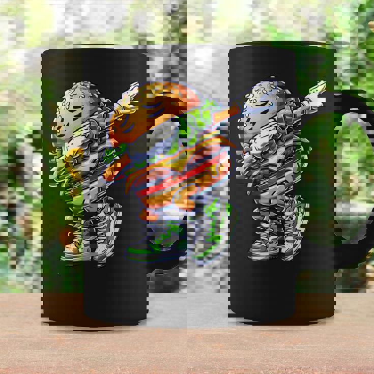 バーガー ダビング チーズ バーガー デイダンス 面白い ハンバーガー コーヒーマグ ギフトのアイデア