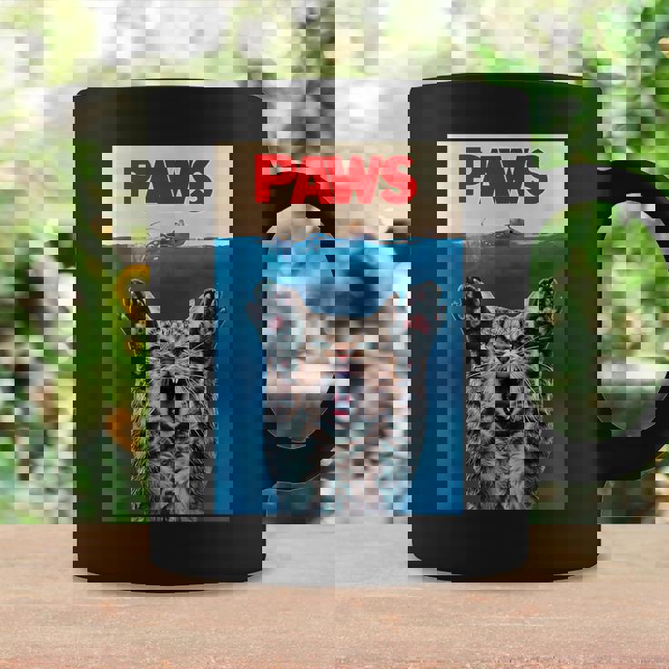 パウス おもしろ猫 パロディ 猫 恋人 ギフト 子猫 サメ ネズミ 鳴き声 コーヒーマグ ギフトのアイデア