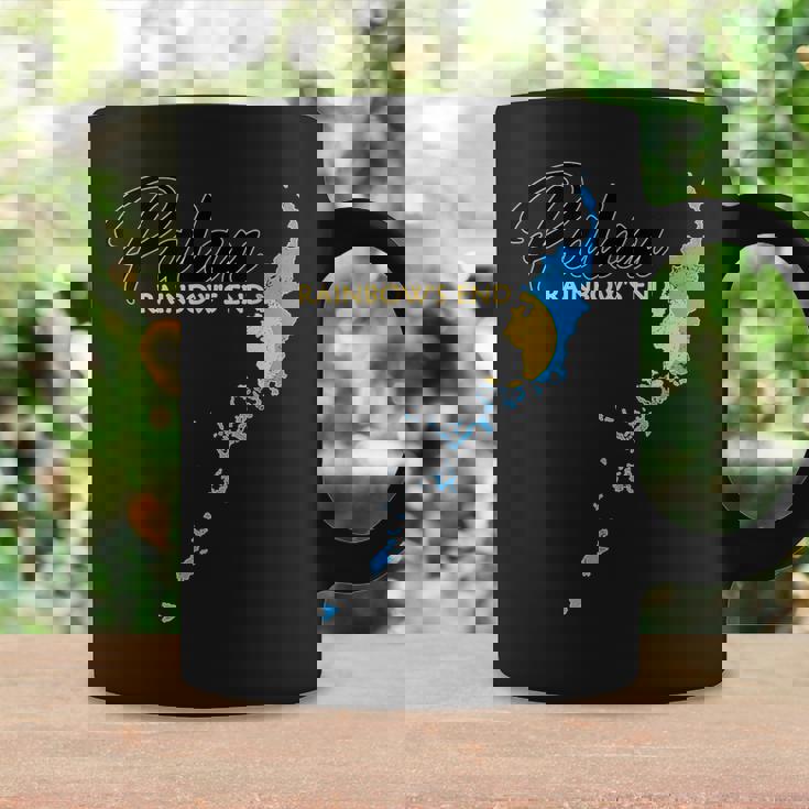 パラオ国旗 パラオ地図 コーヒーマグ ギフトのアイデア