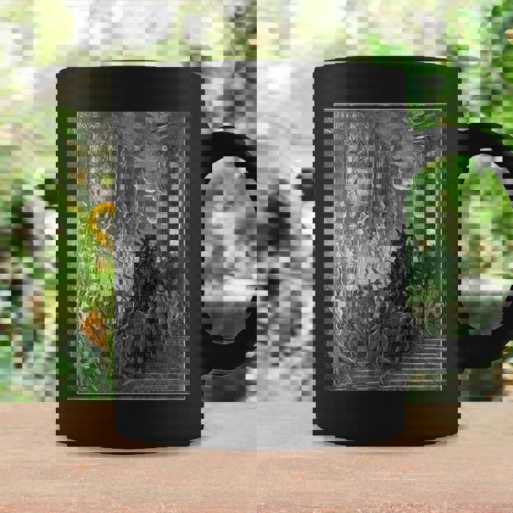 パラダイス・ロスト「ハイ・オン・ア・スローン」ギュスターヴ・ドレ・アート コーヒーマグ ギフトのアイデア