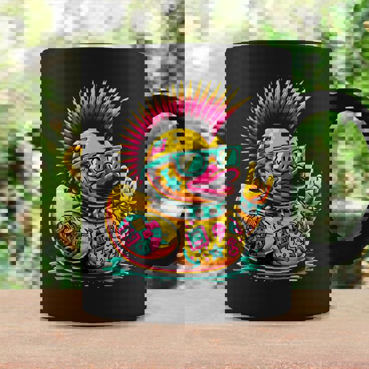 パンク アヒルの子 パンクロック コーヒーマグ ギフトのアイデア