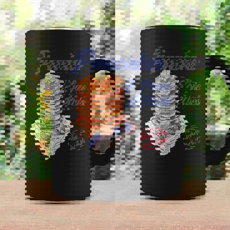 パンケーキとパニック発作 面白い メンタルヘルス 不安 コーヒーマグ ギフトのアイデア