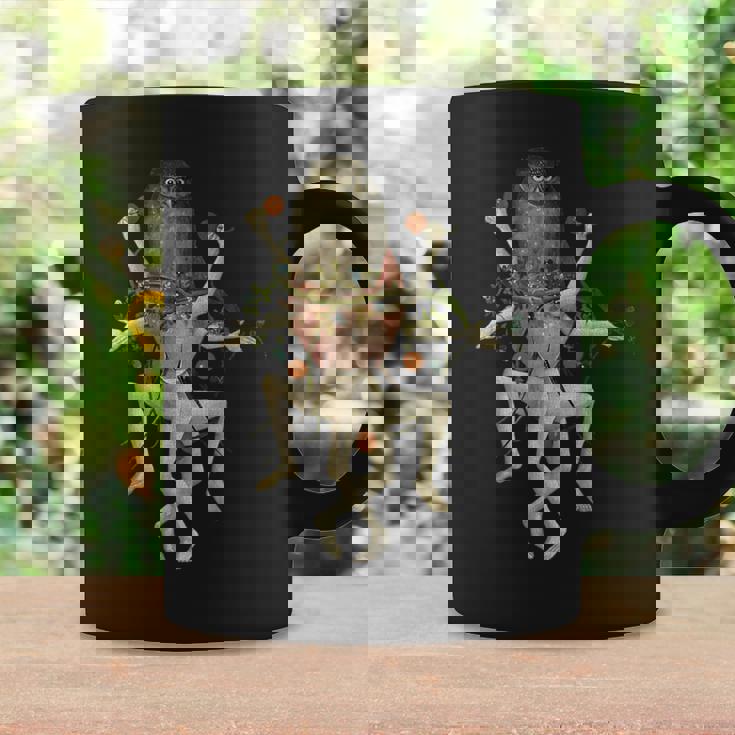 ヒエロニムス ボッシュ 地上の喜びの庭 フクロウ コーヒーマグ ギフトのアイデア