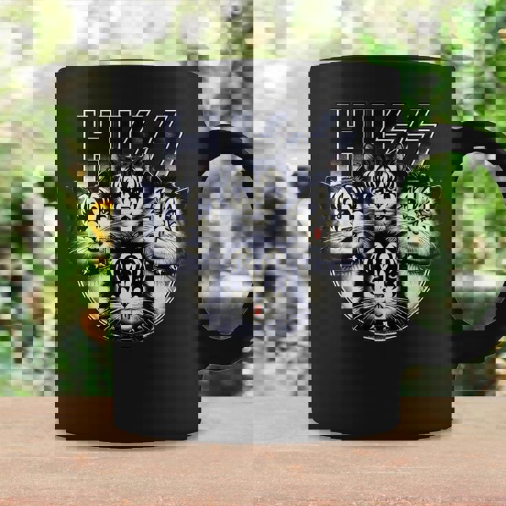 ヒス・ファニー・キャッツ・キトンズ・ロック・ロッキン コーヒーマグ ギフトのアイデア