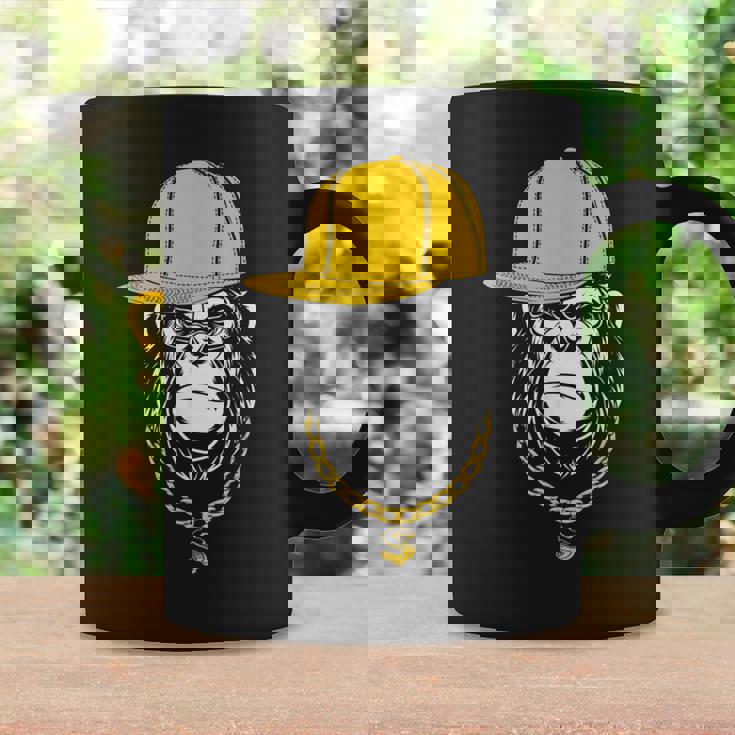 ヒップホップ ゴリラ ラッパー コーヒーマグ ギフトのアイデア