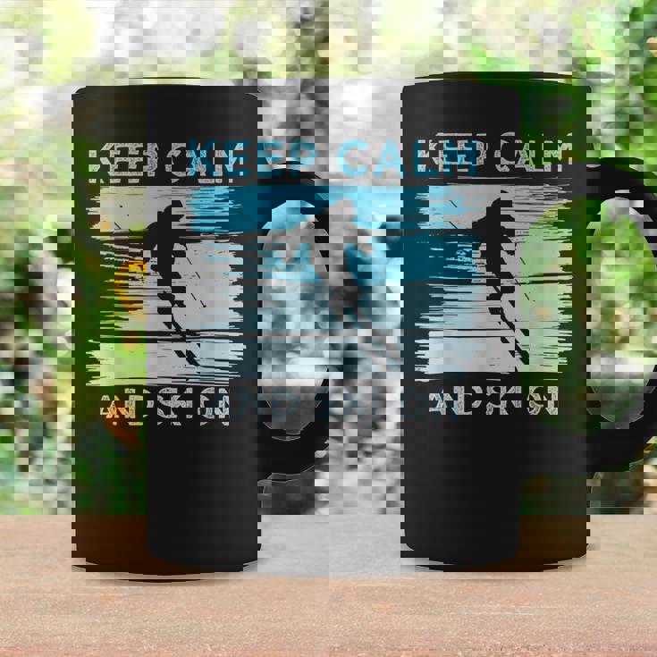 ビンテージ スキー シャツ コーヒーマグ ギフトのアイデア