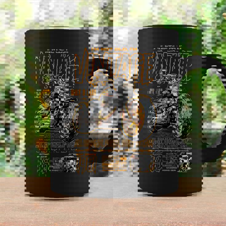 ビンテージ バイク バイカー バイクの誕生日 1961 年生まれ コーヒーマグ ギフトのアイデア