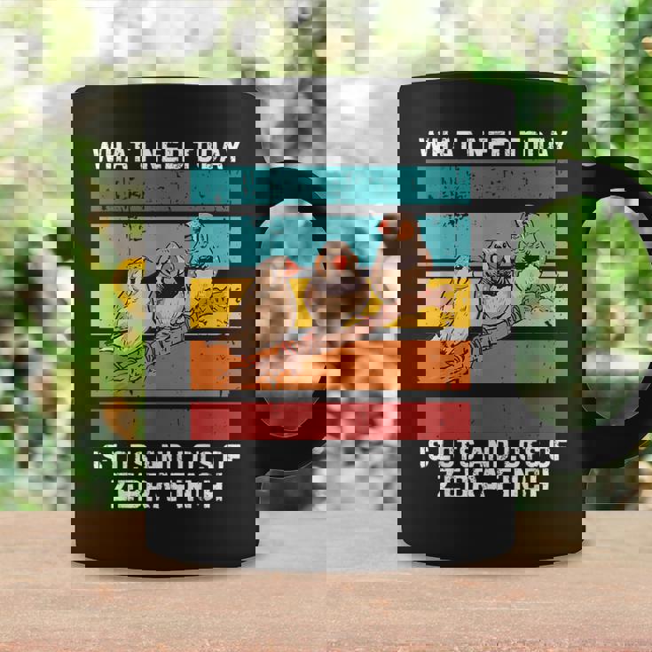 ビンテージ今日必要なのはキンカチョウがたくさん コーヒーマグ ギフトのアイデア