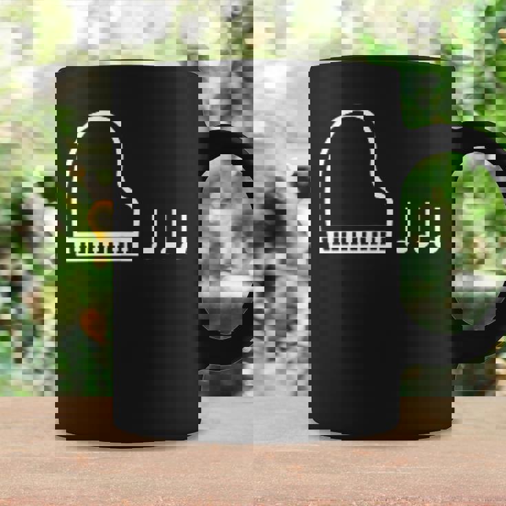 ピアノ 音符 楽譜 音楽 楽器 コーヒーマグ ギフトのアイデア