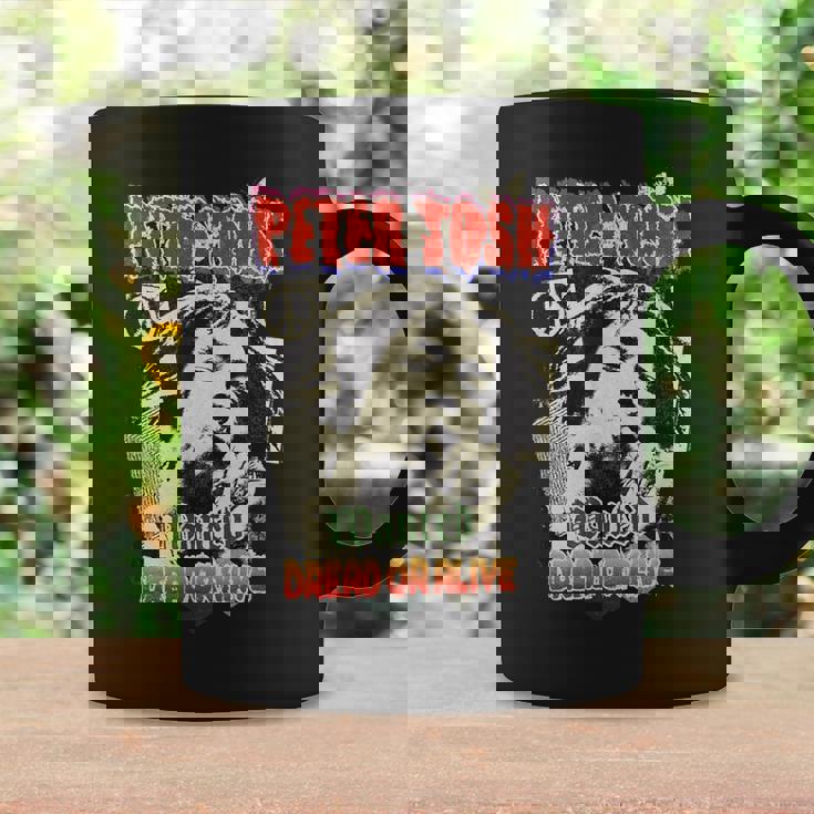 ピーター・トッシュが欲しかったドレッドまたはアライブ写真 リー・ジャッフェ作 コーヒーマグ ギフトのアイデア