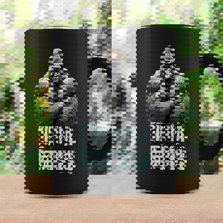 ファイナルボス シルバーバック ゴリラデザイン コーヒーマグ ギフトのアイデア