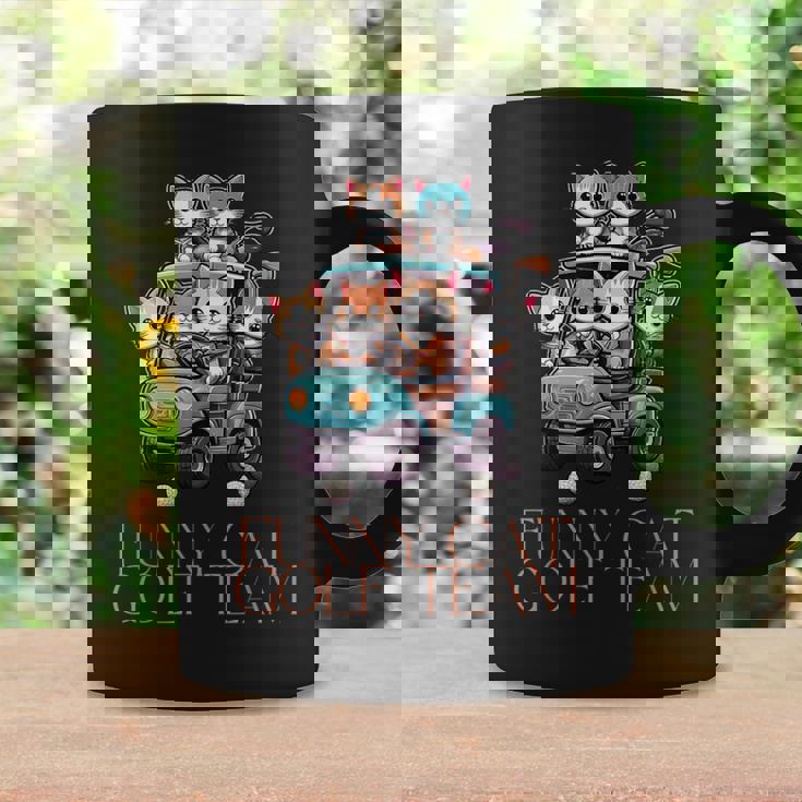 ファニーキャットゴルフチーム アニメ コーヒーマグ ギフトのアイデア