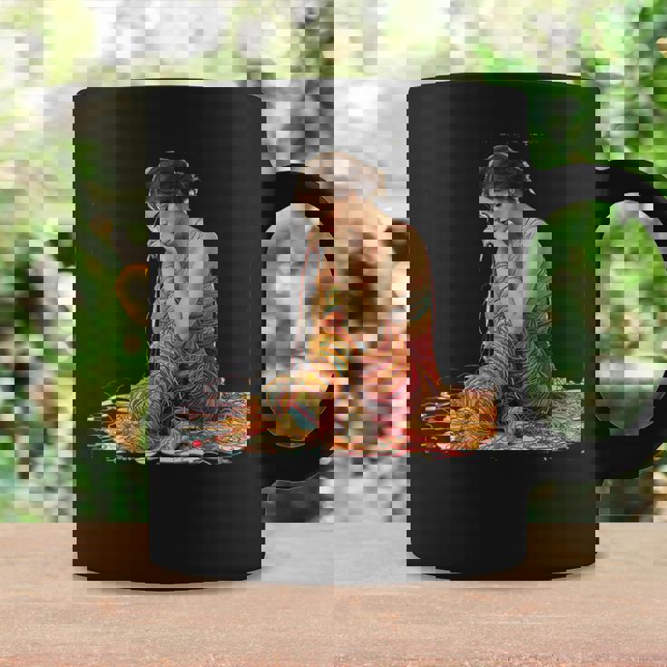 ファンタジー織りラップ糸 コーヒーマグ ギフトのアイデア