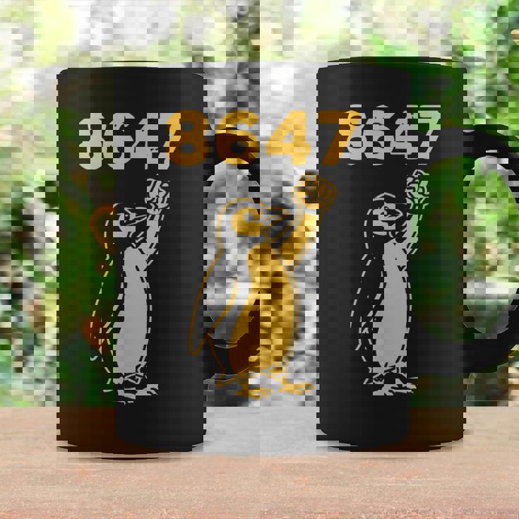 フィストペンギン-ウィースタンドウィズペンギン-ファニー8647 コーヒーマグ ギフトのアイデア