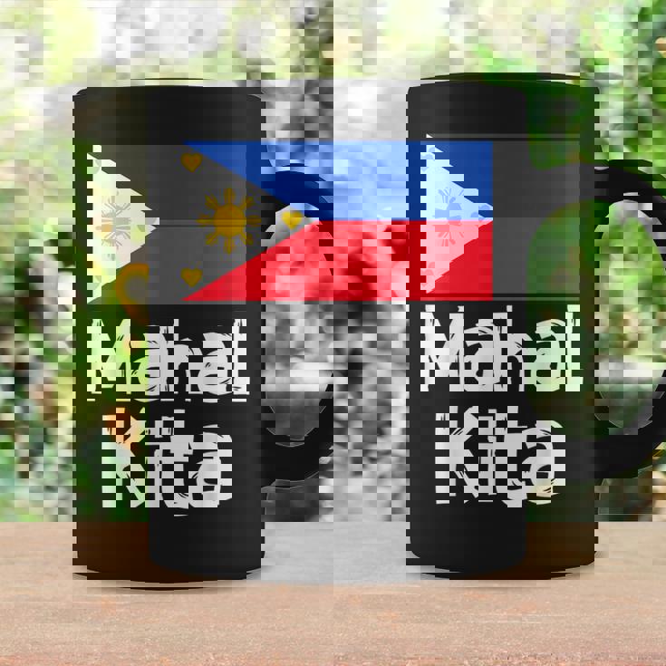 フィリピン国旗 Mahal Kita I Love You タガログ語 ピノイ フィリピン語 コーヒーマグ ギフトのアイデア
