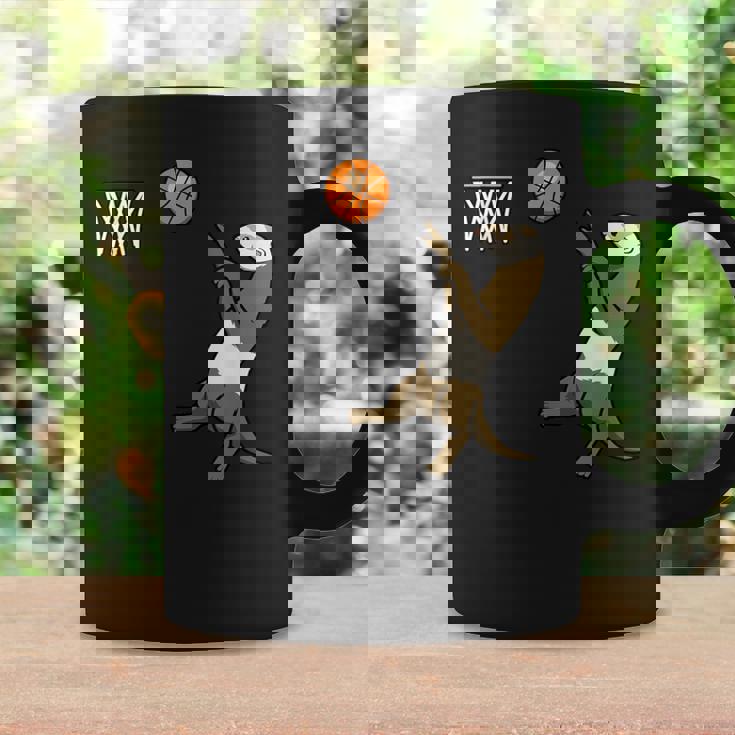 フェレット バスケットボール ボール スポーツ コーヒーマグ ギフトのアイデア