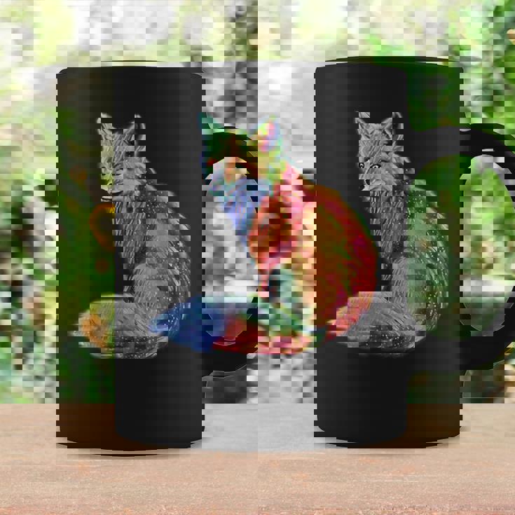 フォックス 賢いキツネ 森の動物たち コーヒーマグ ギフトのアイデア