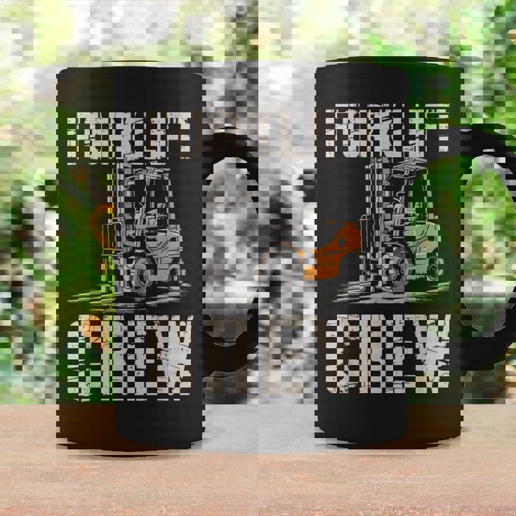 フォークリフト クルー ヴィンテージ 倉庫 作業員 倉庫 コーヒーマグ ギフトのアイデア