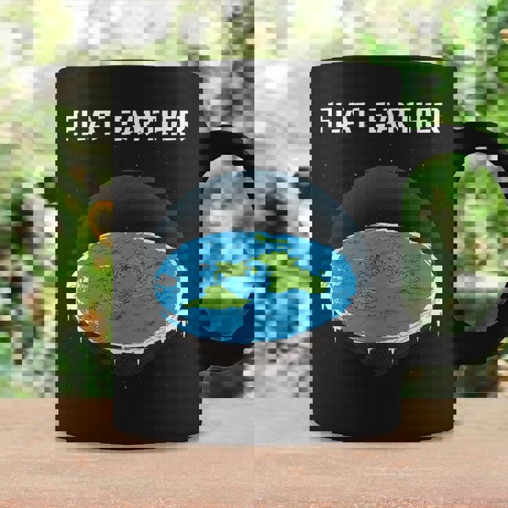 フラットアースマップ 陰謀 コーヒーマグ ギフトのアイデア