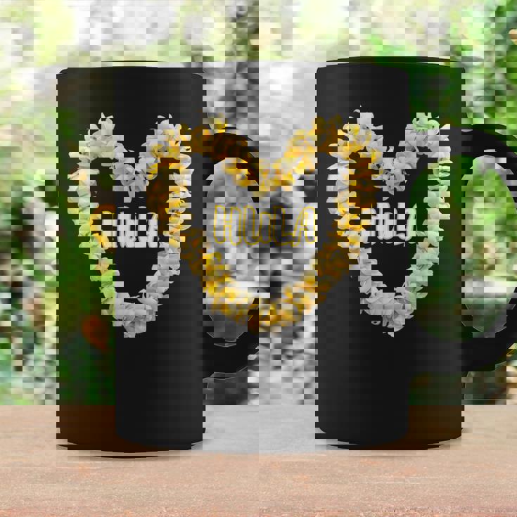 フラプルメリアハート レイダンサー ハワイ コーヒーマグ ギフトのアイデア