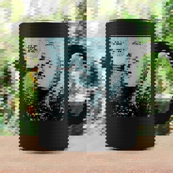 ブライアン・ウォードによるデヴィッド・ボウイ ハンキードリー ブルー 写真 コーヒーマグ ギフトのアイデア