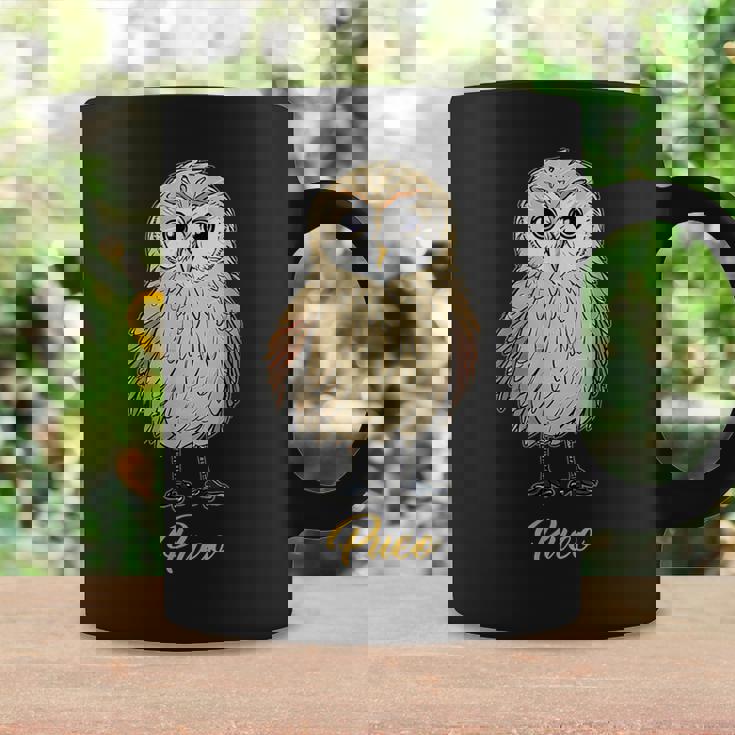 プエオ ハワイアンショートイヤーフクロウ コーヒーマグ ギフトのアイデア