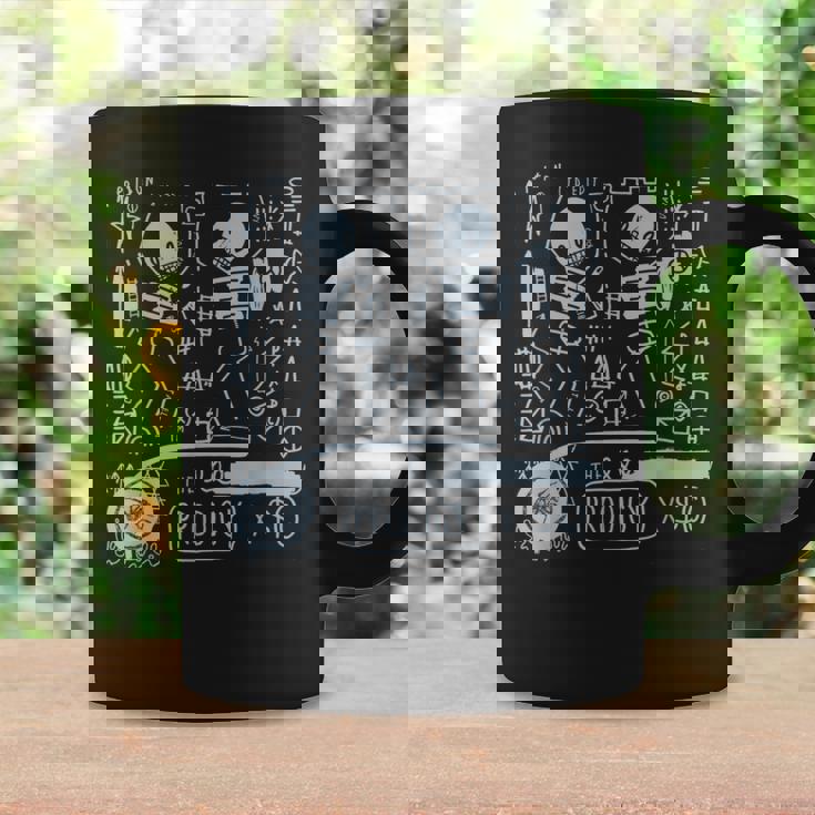 プロディジーxスケルトンダンボール コーヒーマグ ギフトのアイデア