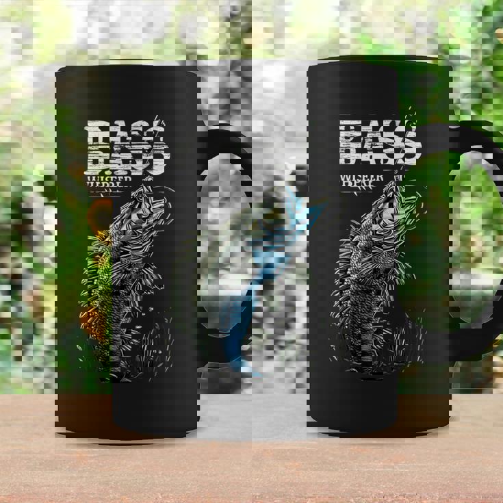 ベイトキャスター フィッシャーマン バスのささやき ブラックバス釣り コーヒーマグ ギフトのアイデア