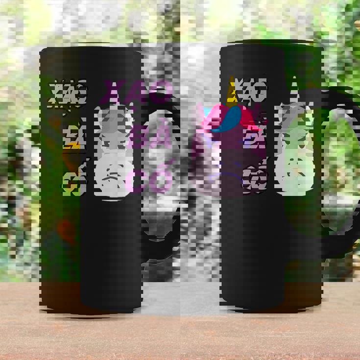 ベトナム ベトナム語 ベトナムの言葉 ザオバーコー 面白いジョーク 嘘つき ユニコーン コーヒーマグ ギフトのアイデア