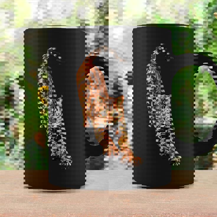 ベンガル猫ストレッチ コーヒーマグ ギフトのアイデア