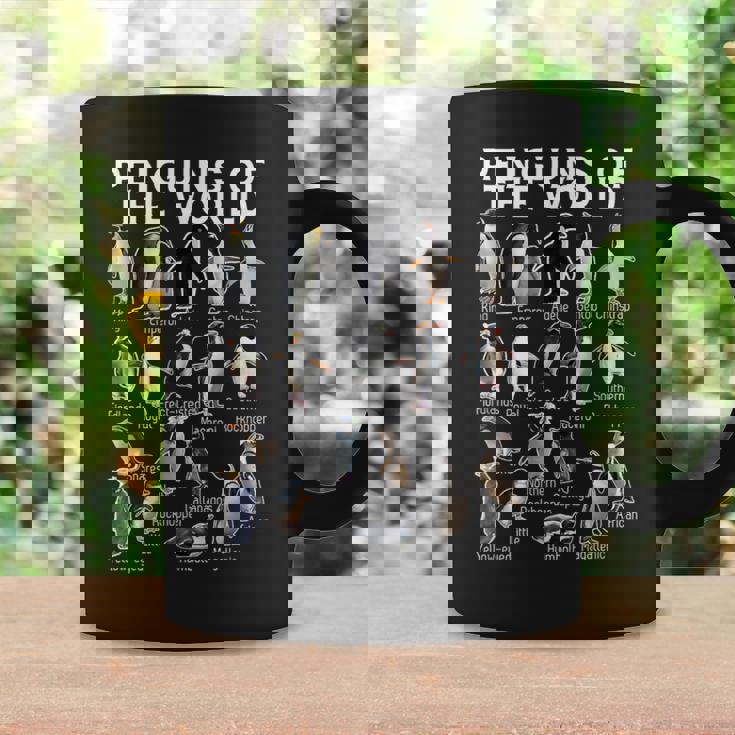 ペンギン好き 世界のペンギンズ ペンギンの種類 コーヒーマグ ギフトのアイデア