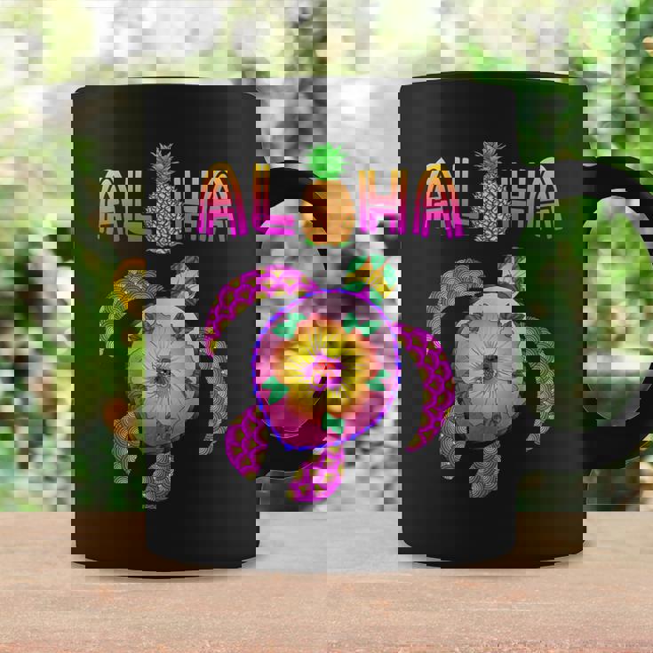 ホヌウミガメ アロハ ハワイ諸島 バケーション コーヒーマグ ギフトのアイデア