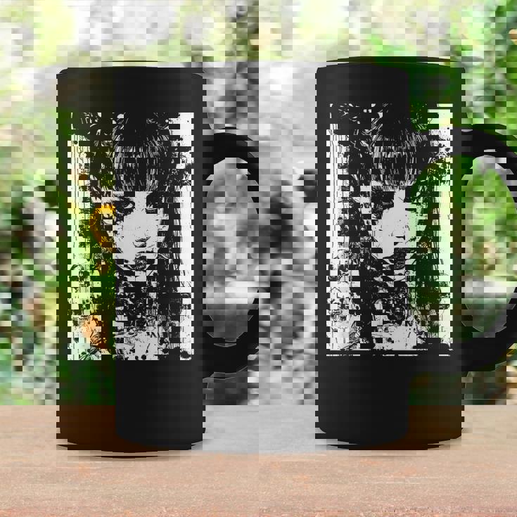 ホラーアニメマンガi日本の不気味なカワイイゴス コーヒーマグ ギフトのアイデア