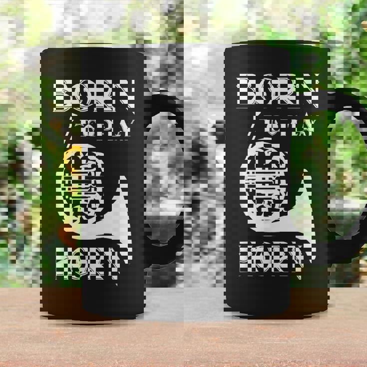 ホルン クラシックオーケストラ ホルニスト フレンチホルン 吹奏楽 コーヒーマグ ギフトのアイデア