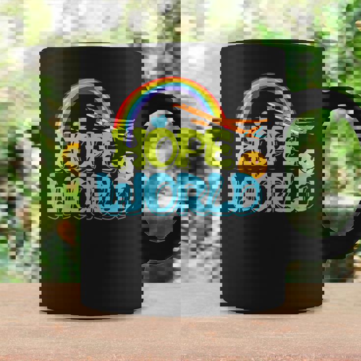 ホープレインボーワールド コーヒーマグ ギフトのアイデア