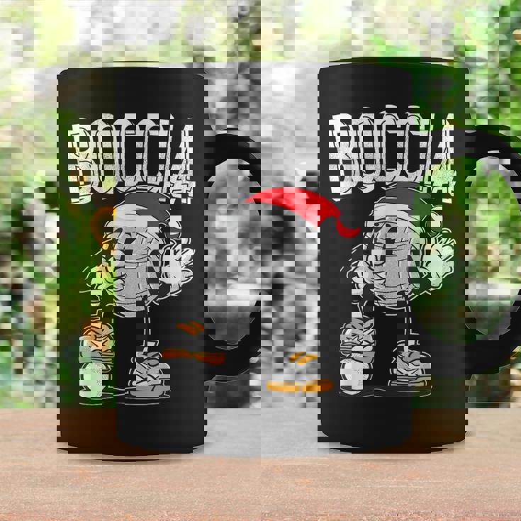 ボッチャ ボッチャボール クリスマスハット ボッチャボール ジャック付き コーヒーマグ ギフトのアイデア