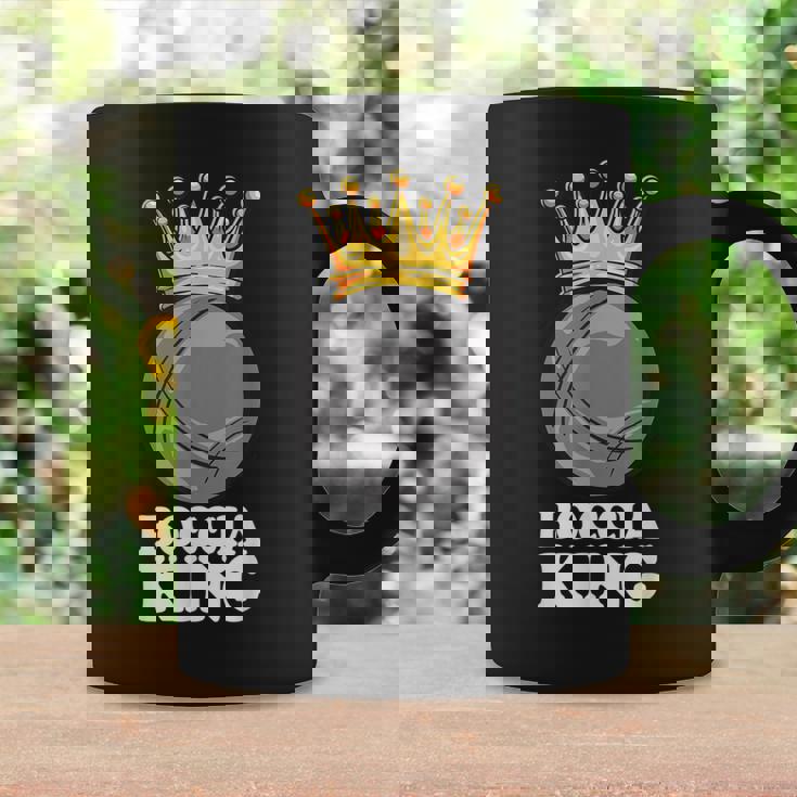 ボッチャキング プレーヤーウェア ボッチャボール付き ボッチャ コーヒーマグ ギフトのアイデア