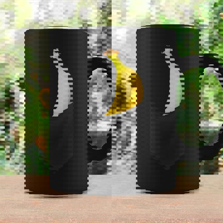 ポケットに入ったバナナフルーツ、胸に面白いバナナ。 コーヒーマグ ギフトのアイデア