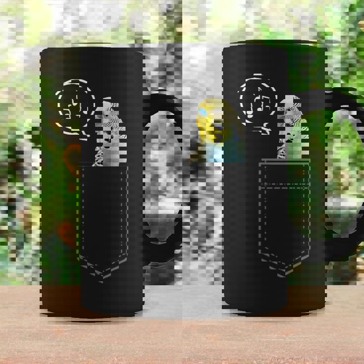 ポケットインコのセキセイインコ 面白くてかわいいセキセイインコ 鳥の飼い主 コーヒーマグ ギフトのアイデア