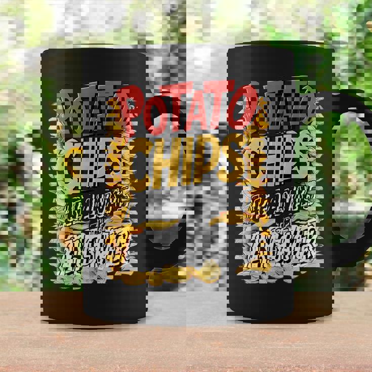 ポテトチップスは常に答えです スナック愛好家 ポテトチップス コーヒーマグ ギフトのアイデア