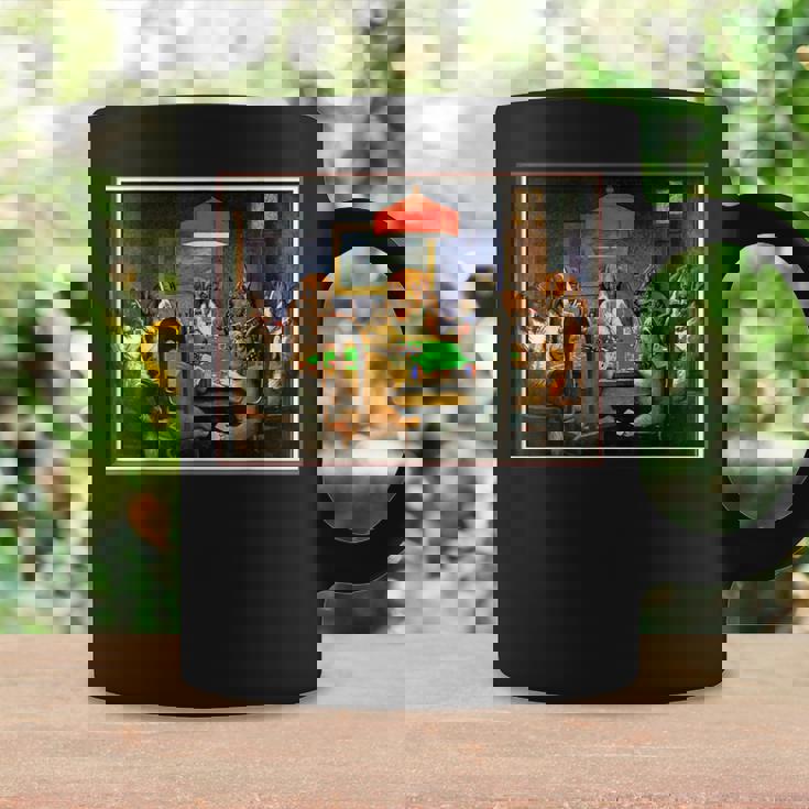 ポーカーをする犬 カード 絵画 コーヒーマグ ギフトのアイデア