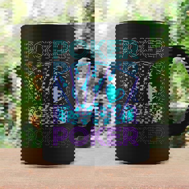 ポーカーレトロ コーヒーマグ ギフトのアイデア