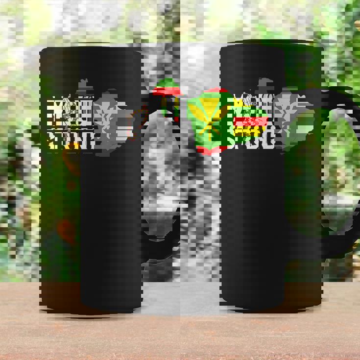 マウイ・ハワイ・ストロングのために祈って コーヒーマグ ギフトのアイデア